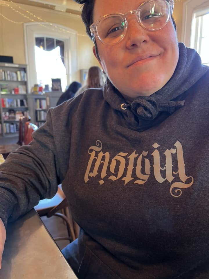 Fast Girl Ambigram Hoodie