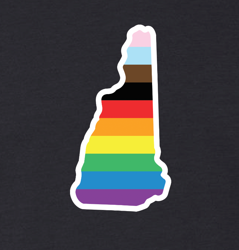 Rainbow Graphic NH Short Sleeve T-shirt