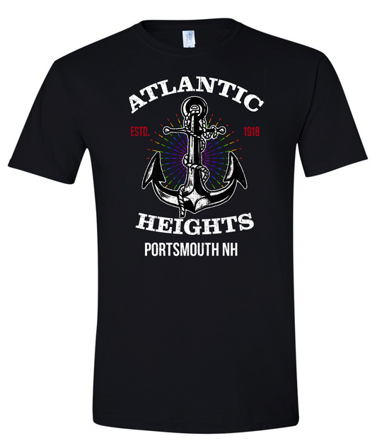 Atlantic Heights Portsmouth NH Short Sleeve T-shirt PRIDE Edition