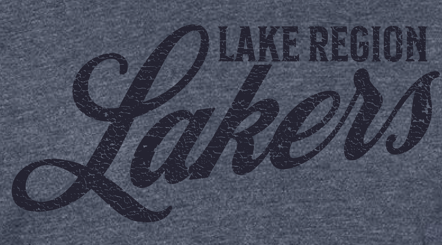 Lake Region Navy Baseball Shirt