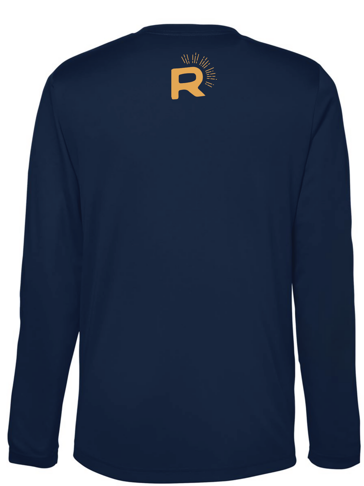 Rise Run Retreat LS UV Performance Top Unisex Navy