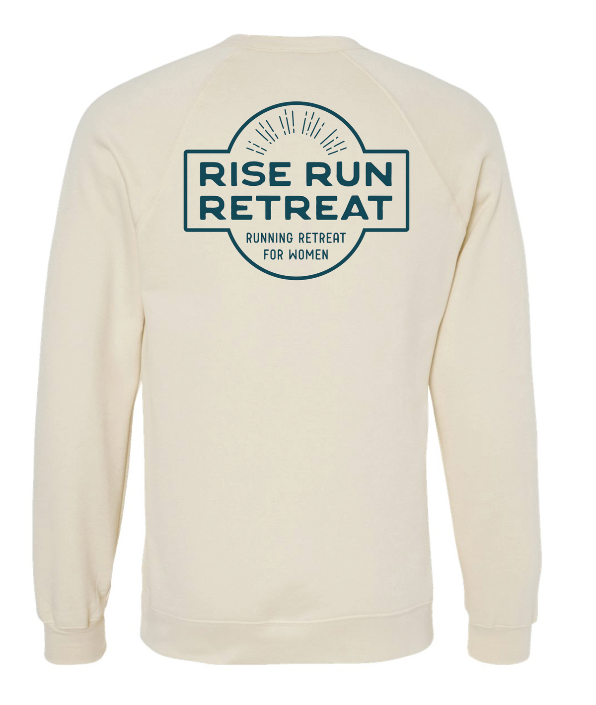 Rise Run Retreat Crewneck Sweatshirt Natural