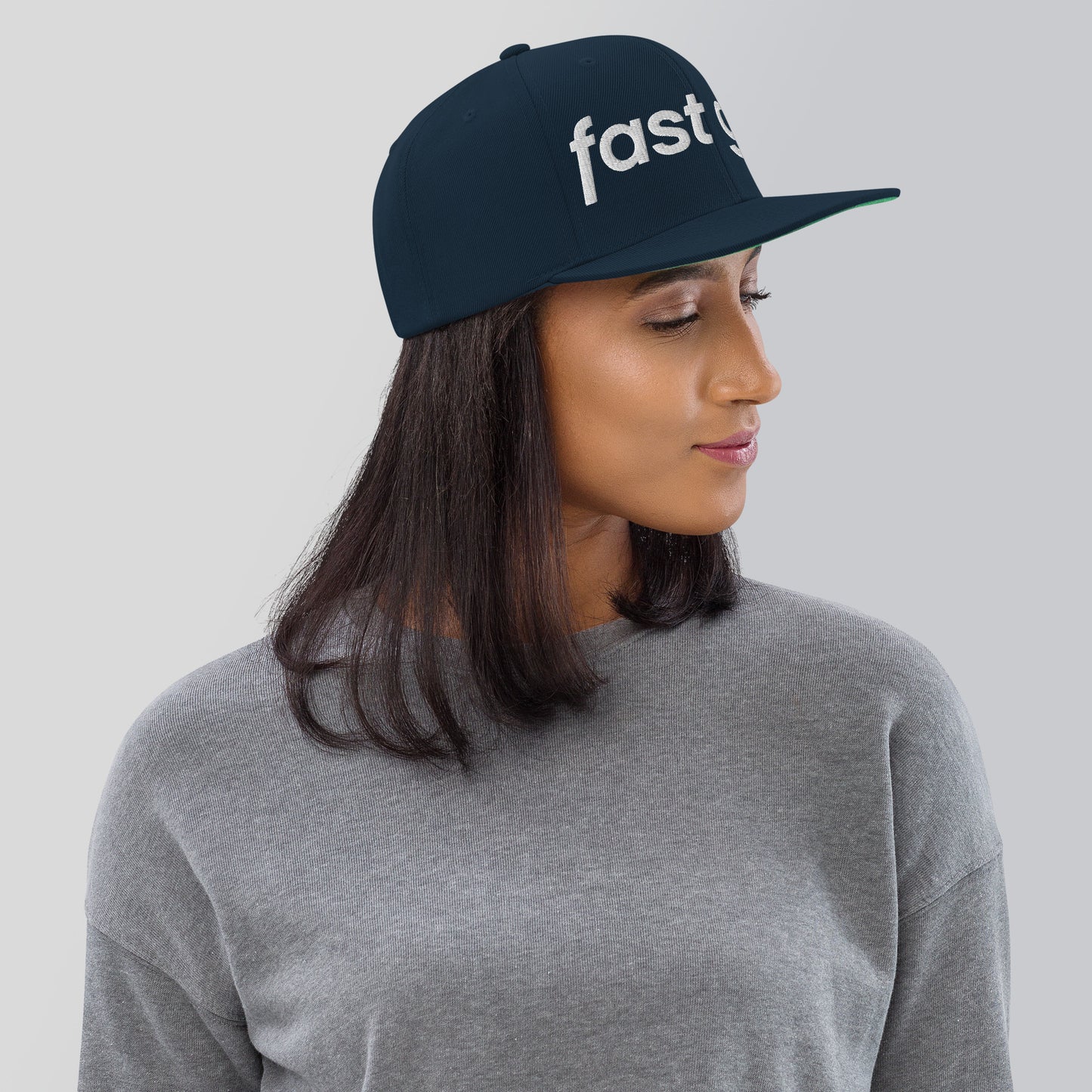 FAST GIRL Snapback Hat