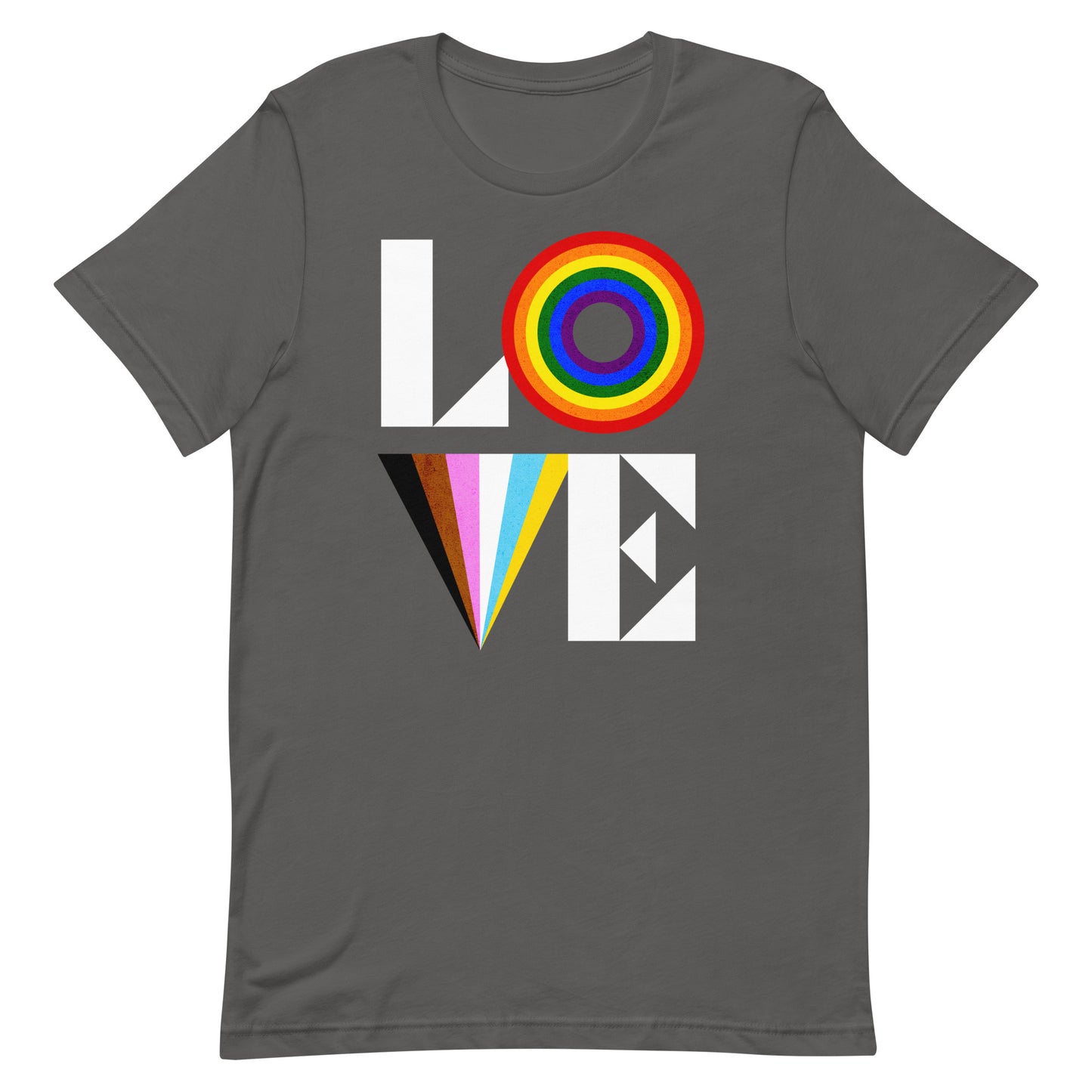 LOVE LGBTQIA+ Unisex t-shirt