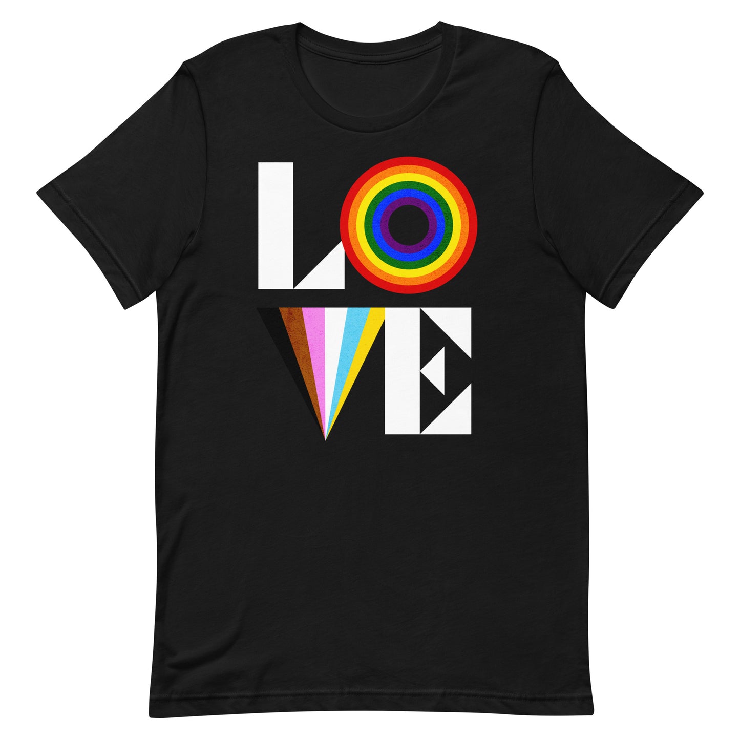 LOVE LGBTQIA+ Unisex t-shirt