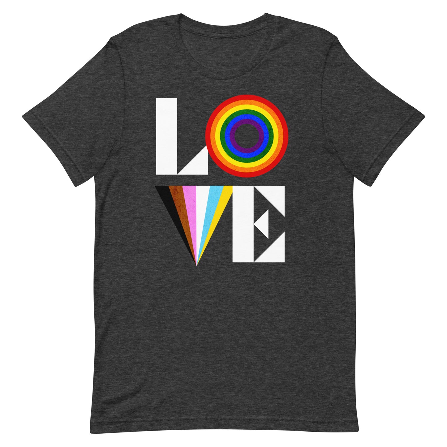 LOVE LGBTQIA+ Unisex t-shirt