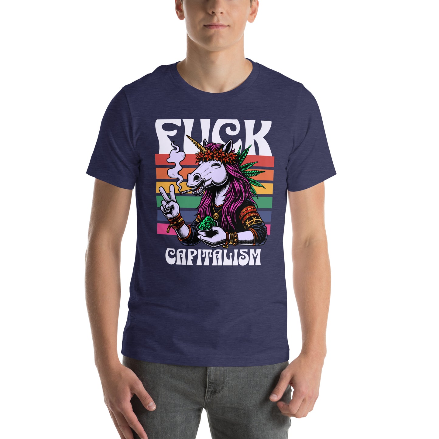 F*CK Capitalism Unisex t-shirt