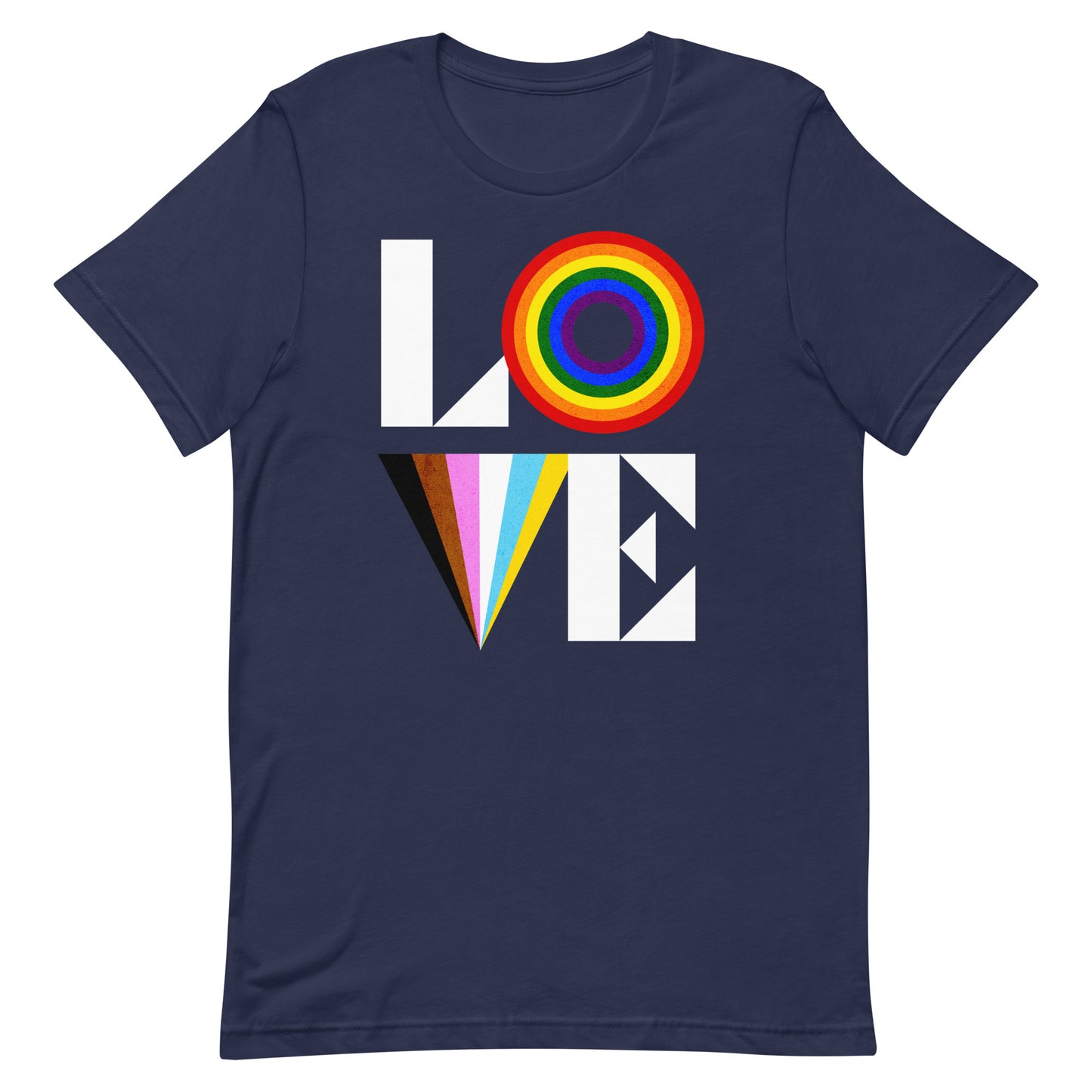 LOVE LGBTQIA+ Unisex t-shirt
