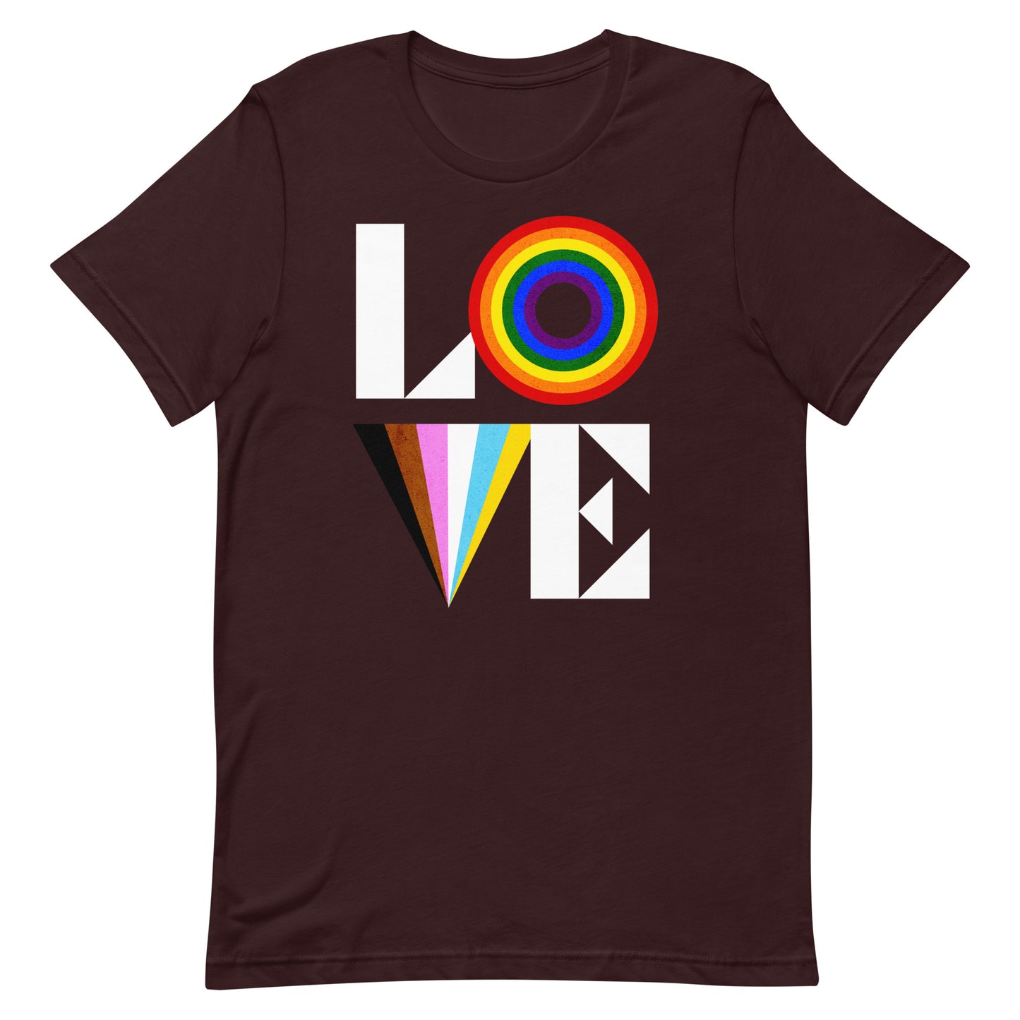 LOVE LGBTQIA+ Unisex t-shirt