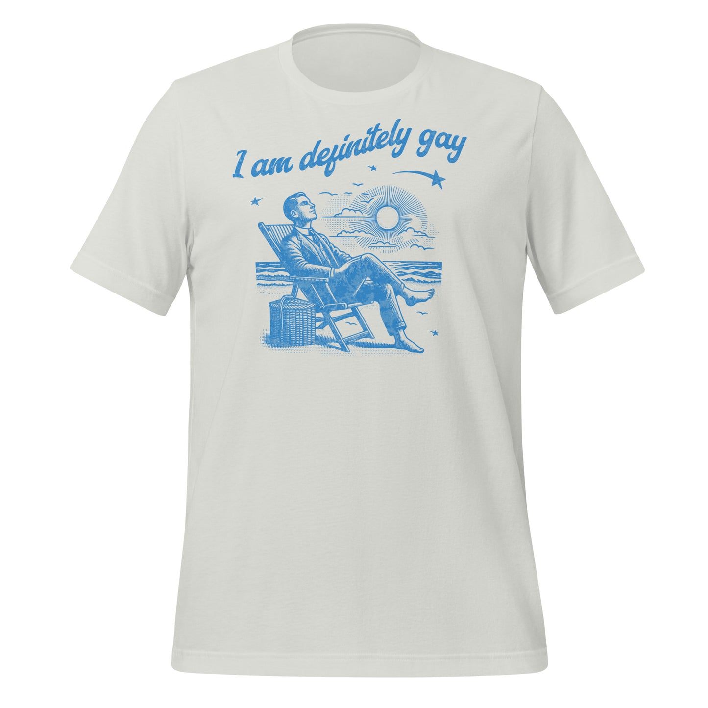 I am definitely gay Unisex t-shirt