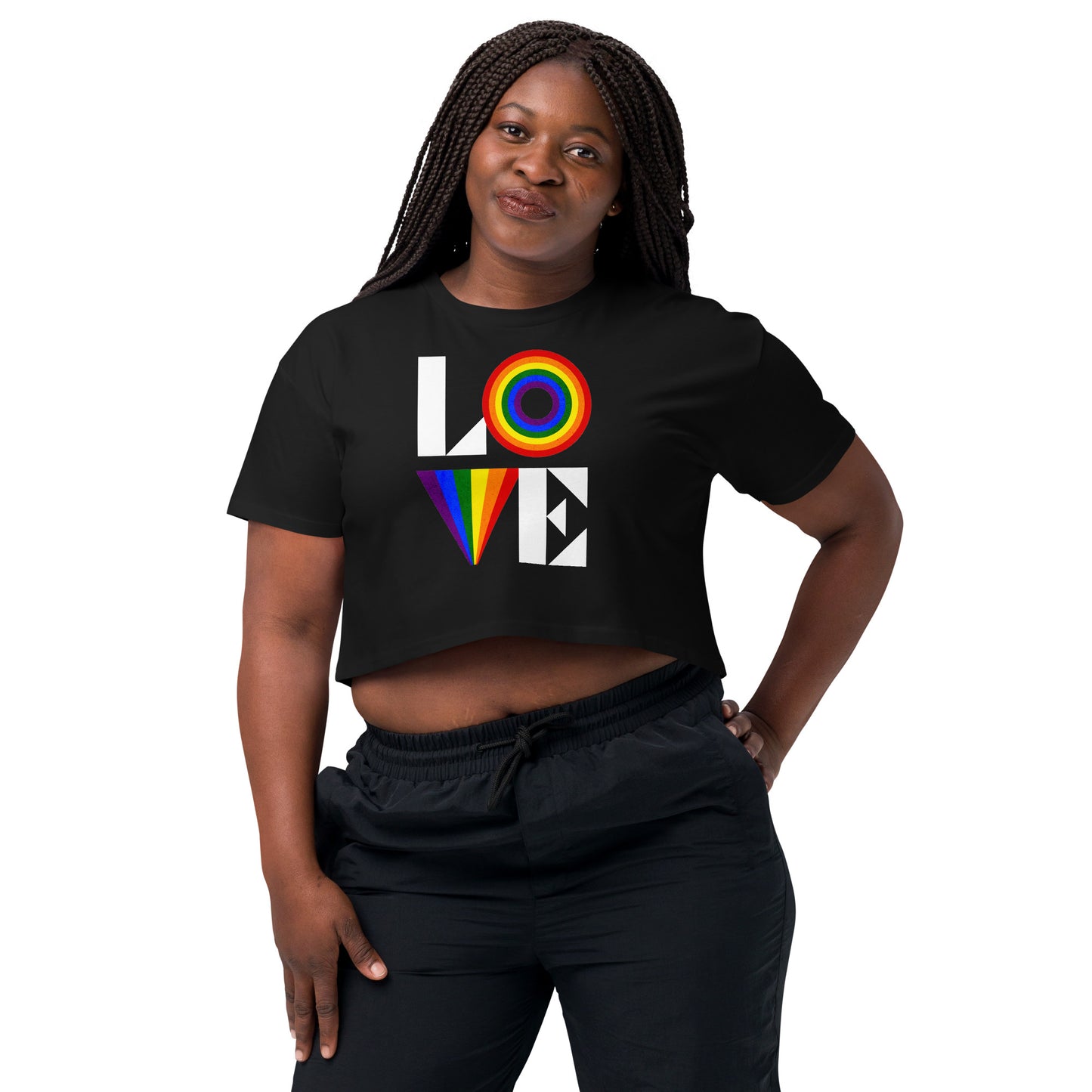 LOVE crop top