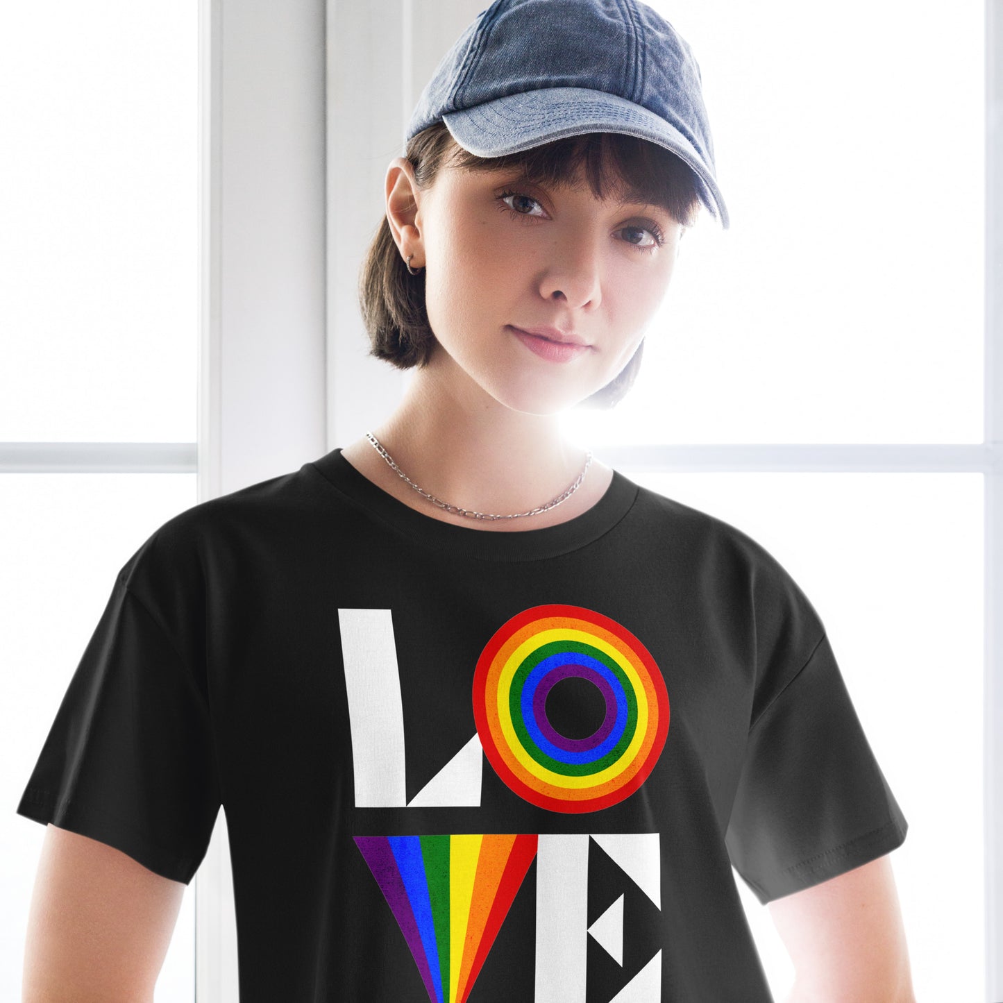 LOVE crop top