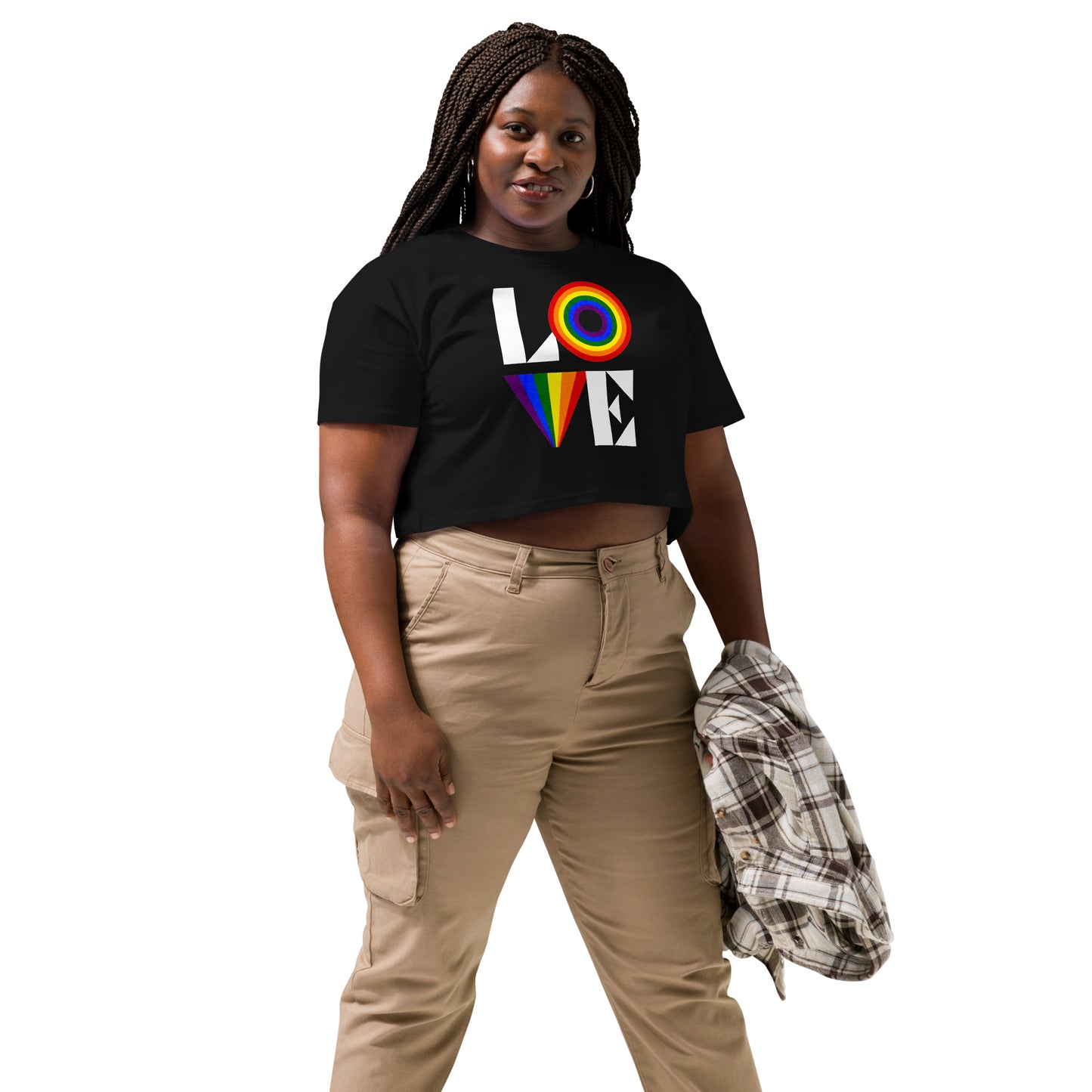 LOVE crop top