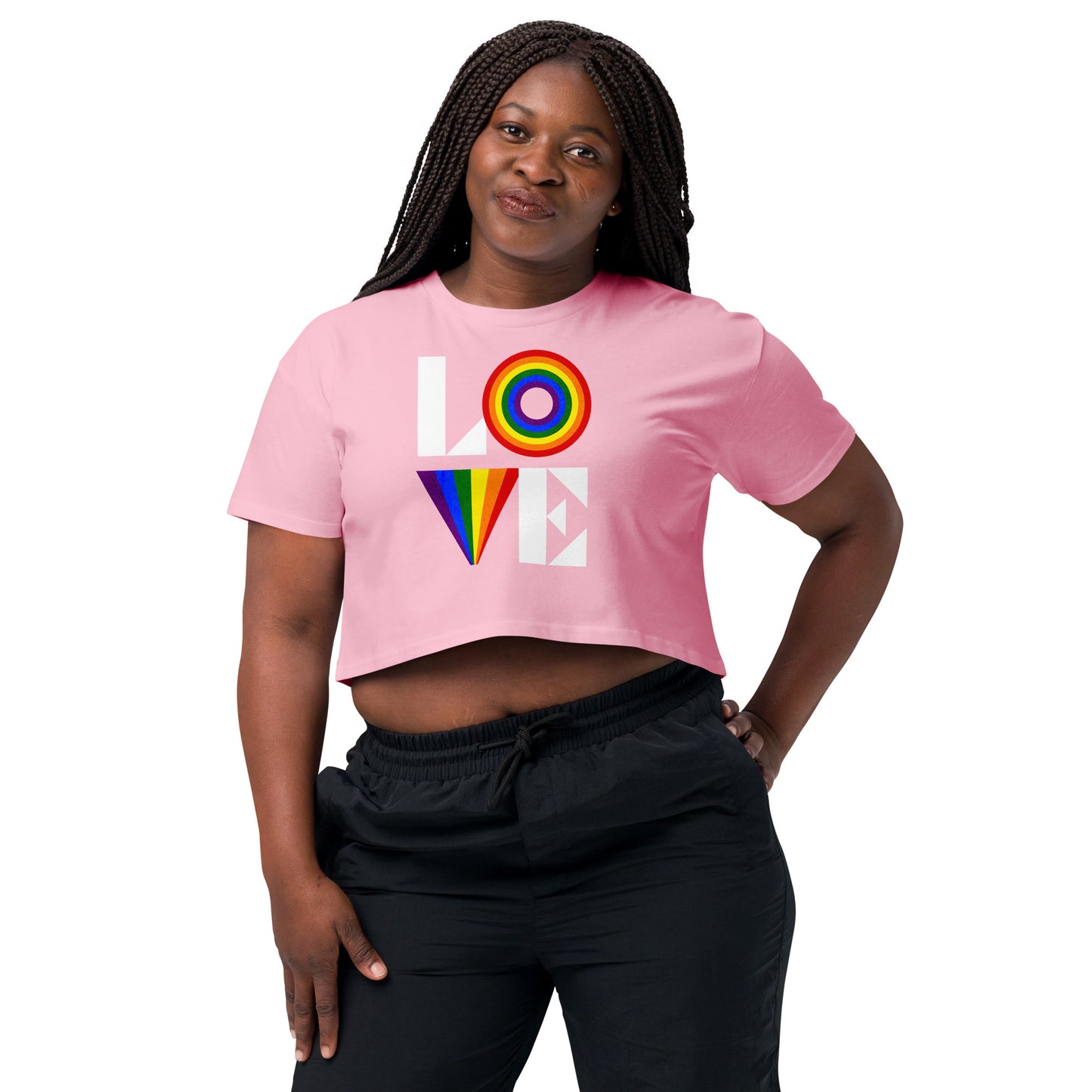 LOVE crop top