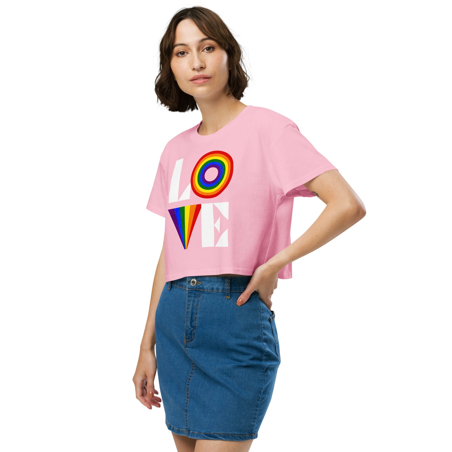 LOVE crop top
