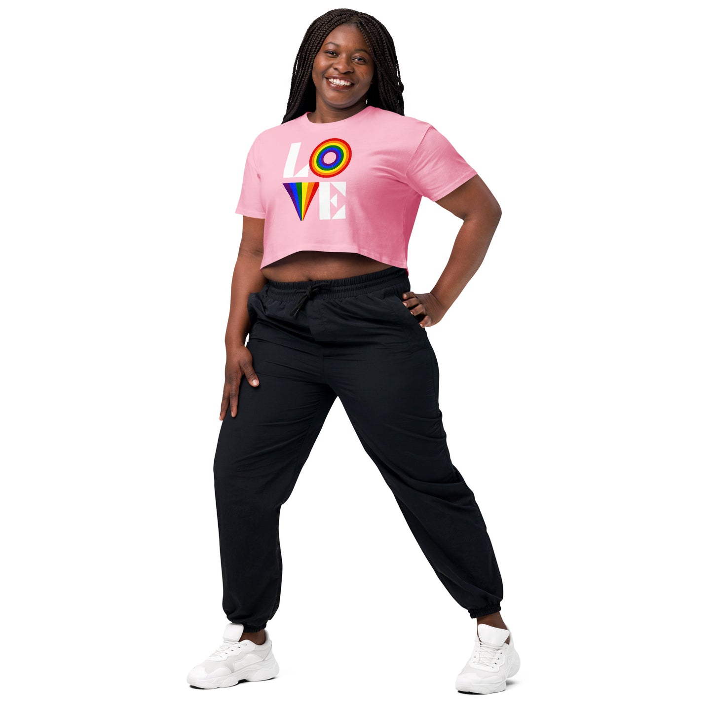 LOVE crop top