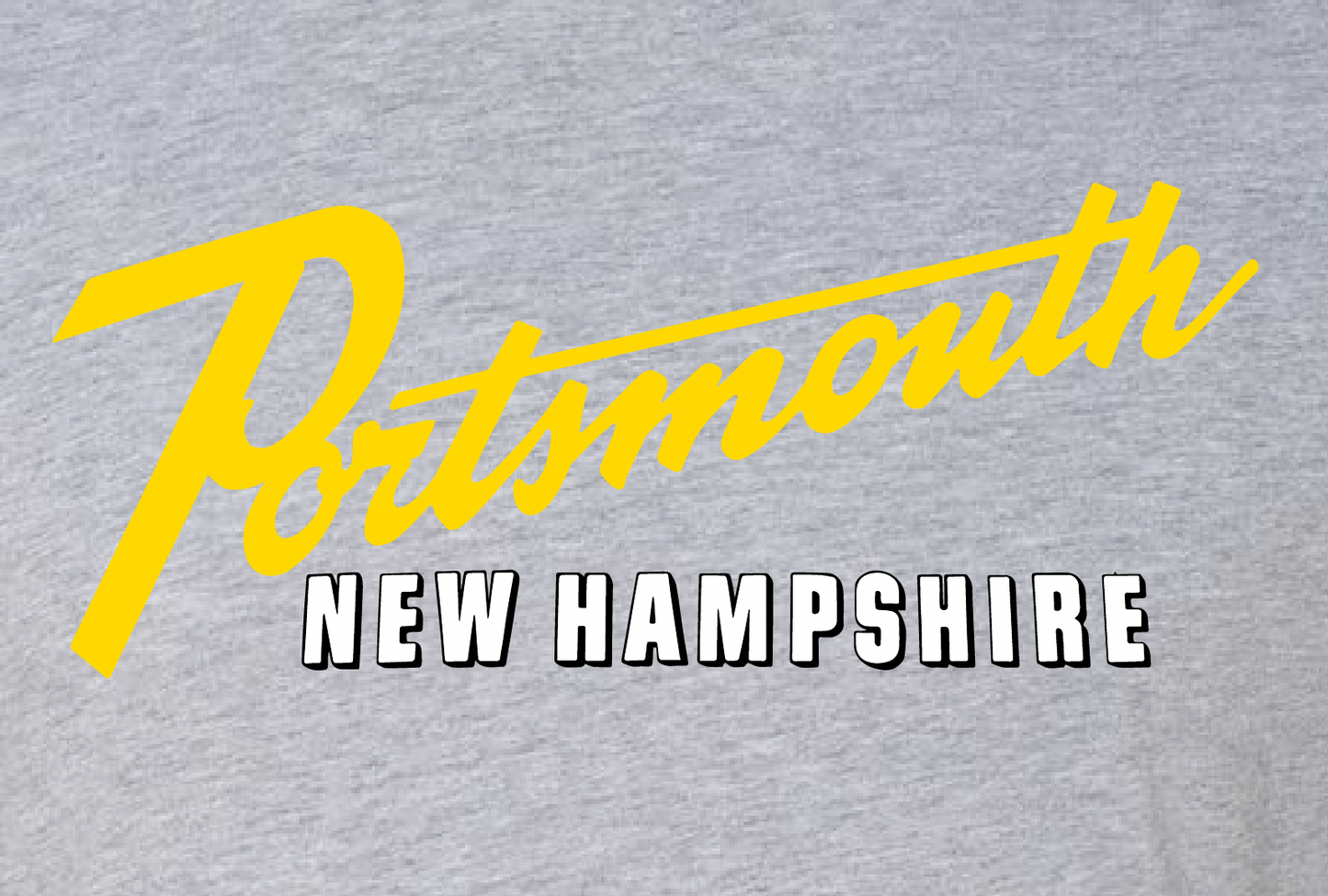 Portsmouth Script Short Sleeve T-shirt