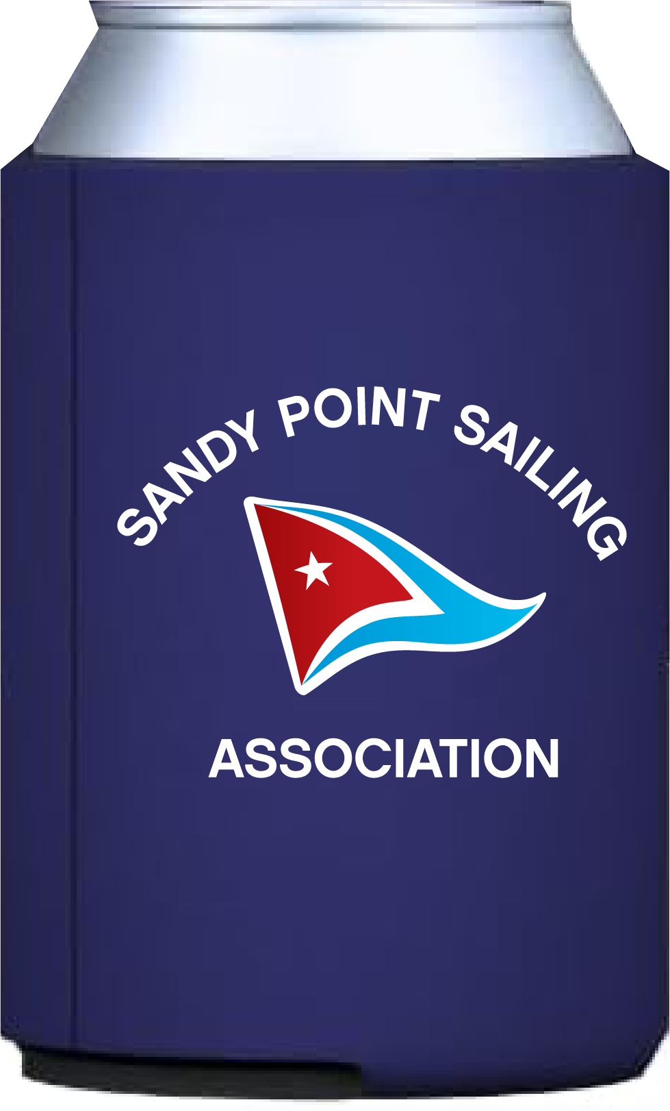 Sandy Point Sailing Association Koozie