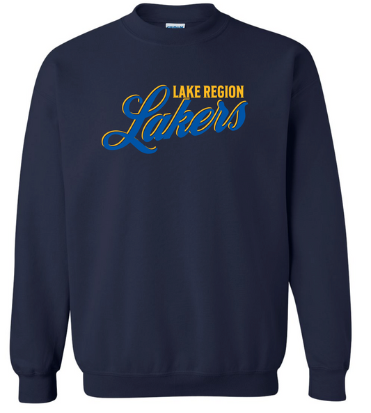 Lake Region Navy Crewneck Sweatshirt