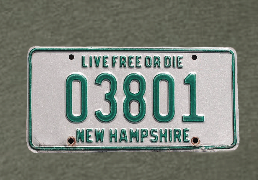 03801 License Plate T