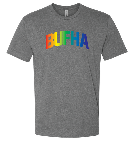 BUFHA rainbow short sleeve shirt