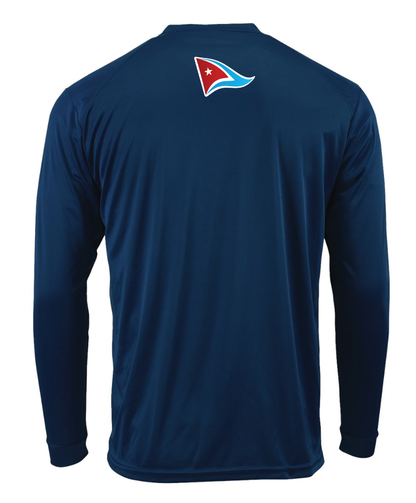 Sandy Point Sailing Association Long Sleeve Shirt with UV Protection 50 UPF