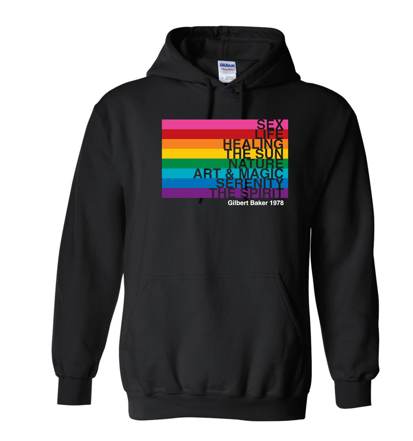 Gilbert Baker Hoodie