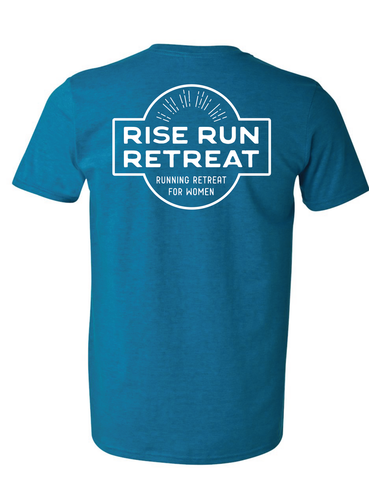 Rise Run Retreat Short Sleeve Cotton T
