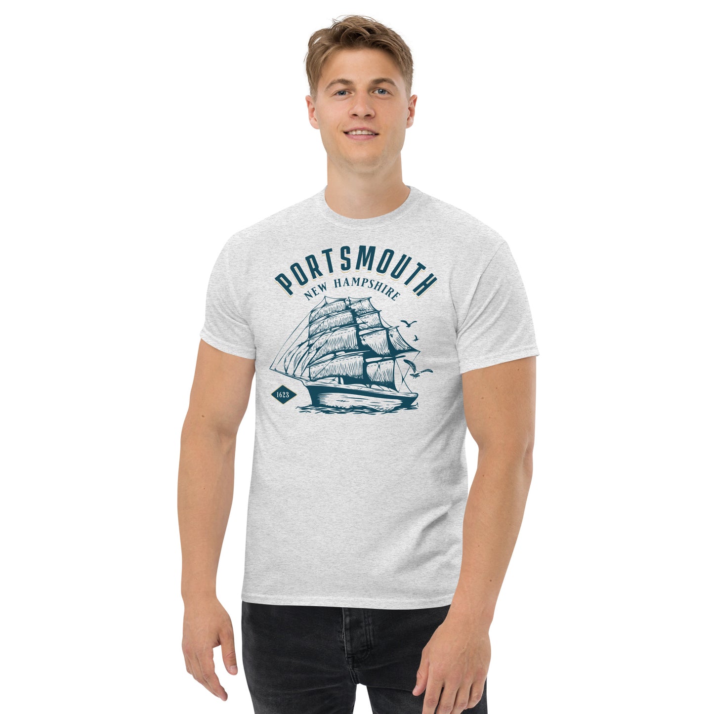 Portsmouth NH 100% cotton Tee