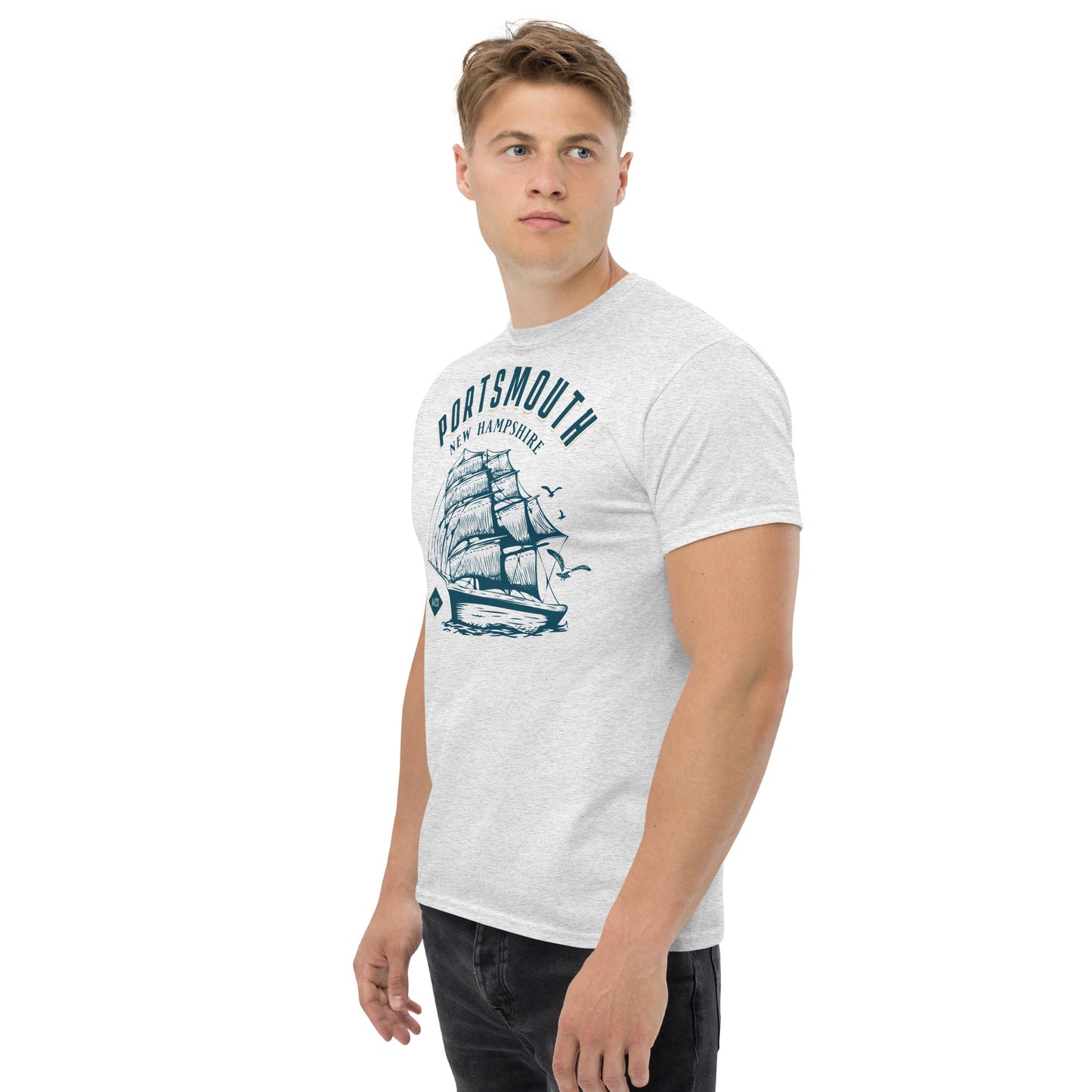 Portsmouth NH 100% cotton Tee