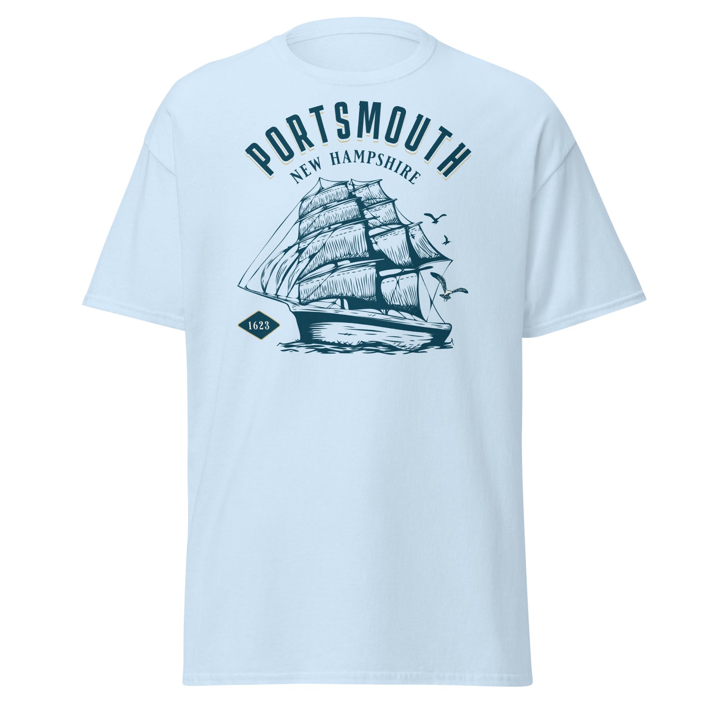 Portsmouth NH 100% cotton Tee