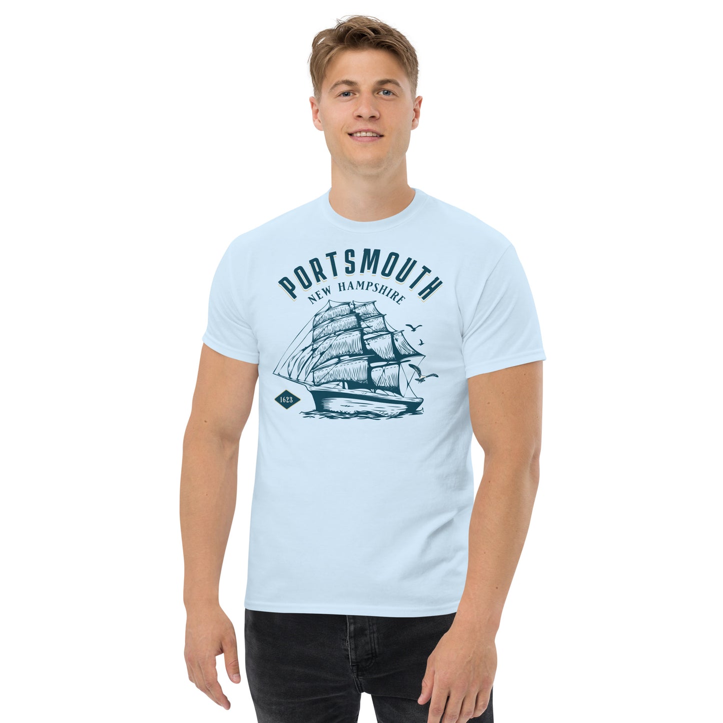 Portsmouth NH 100% cotton Tee