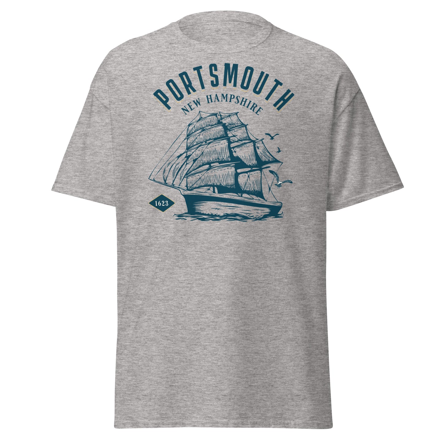 Portsmouth NH 100% cotton Tee