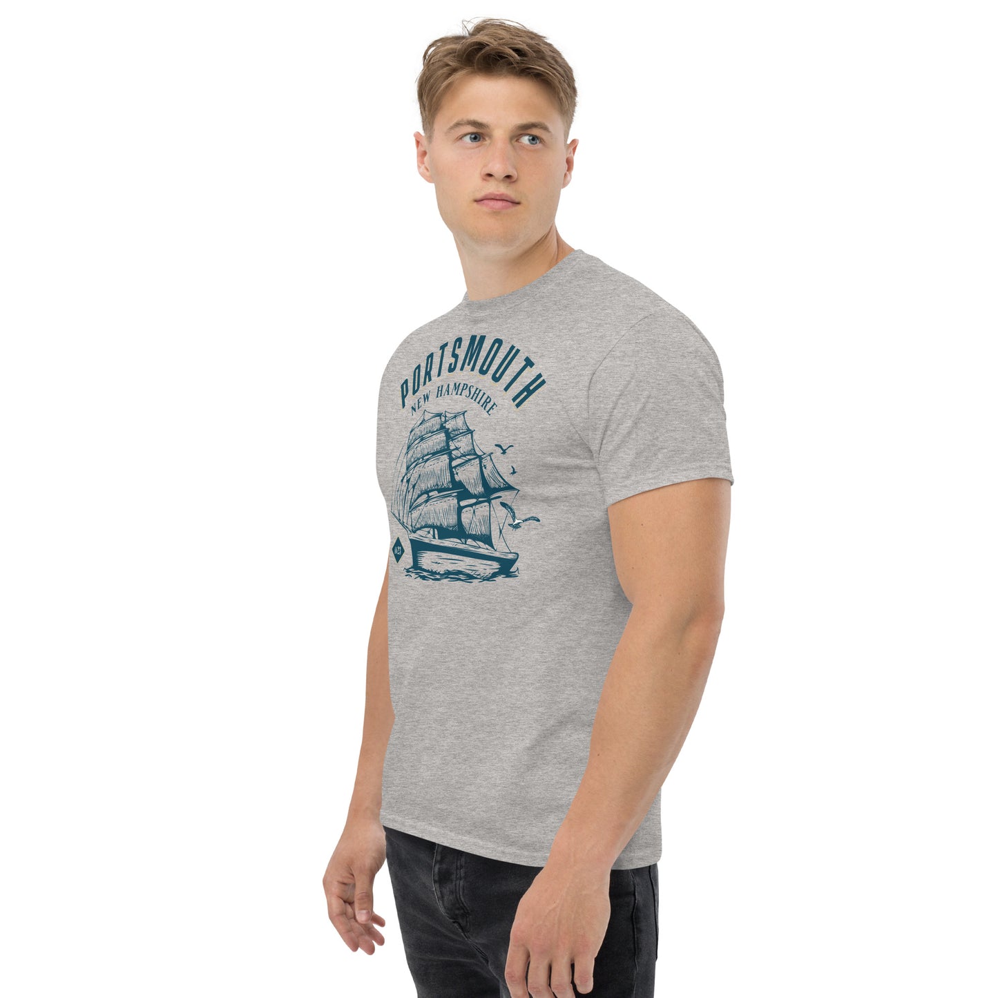 Portsmouth NH 100% cotton Tee